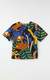 CAMISETA INFANTIL MALHA AMAZONBICHOS PRETO - BENTO - loja online