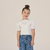 BLUSA INFANTIL FEMININA BRANCA STRASS - PETIT CHERIE