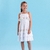 VESTIDO INFANTIL FEMININO BORDADO FLORAL - PETIT CHERIE