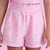 CONJUNTO INFANTIL FEMININO XADREZ BORDADO - PETIT CHERIE na internet