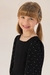 CONJUNTO INFANTIL FEMININO INVERNO LOVELY BLACK - PETIT CHERIE - comprar online