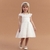 VESTIDO INFANTIL DE FESTA BRANCO SNOW PATISSERIE - PETIT CHERIE