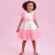 VESTIDO INFANTIL DE FESTA PINK GARDEN - PETIT CHERIE