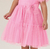 VESTIDO INFANTIL DE FESTA TULE GLITTER ROSA - PETIT CHERIE na internet