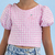 CONJUNTO INFANTIL FEMININO XADREZ E BORDADO DE FRUTAS - PETIT CHERIE - comprar online