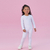 CONJUNTO TÉRMICO INFANTIL FEMININO BRANCO - PETIT CHERIE - comprar online