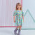VESTIDO INFANTIL CASUAL POÁS COLORIDOS - MON SUCRÉ