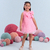 VESTIDO INFANTIL DE FESTA FLUFFLY ROSA - MON SUCRÉ