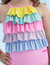 MAIÔ INFANTIL FEMININO BABADOS COLORIDOS - MON SUCRÉ - comprar online
