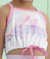 CONJUNTO INFANTIL FEMININO SHORT-SAIA TULE - MON SUCRÉ - comprar online