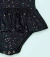 BODY BEBÊ MENINA PRETO ESTRELADO - MON SUCRÉ - Vida Sapeca