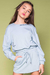 CONJUNTO BLUSÃO BOXY MANGA LONGA E SHORT SAIA - VIC&VICKY - Vida Sapeca