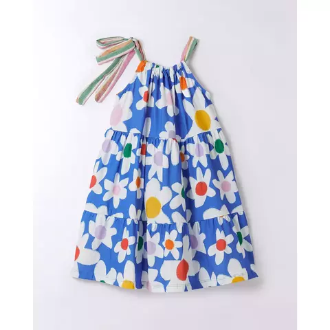 VESTIDO INFANTIL MALHA FLORIU - FÁBULA