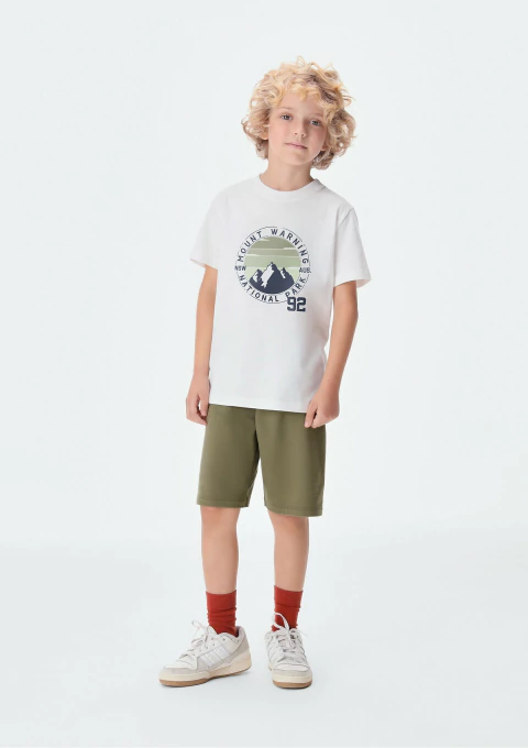 CONJUNTO INFANTIL MASCULINO EM MALHA - HERING KIDS - Vida Sapeca