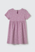 VESTIDO EM MALHA MANGA CURTA - HERING KIDS - Vida Sapeca