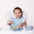 BOWL EM SILICONE COM VENTOSA AZUL - BUBA - loja online