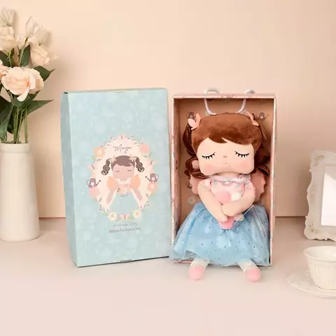 BONECA COM CAIXA ANGELA FADA HAPPINESS MAYA - METOO