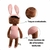 Imagem do BONECA ANGELA FASHION NEGRA - METOO