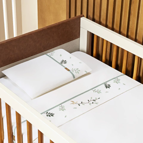 JOGO DE LENÇOL BERÇO AARON 03 PEÇAS - BATISTELA BABY - comprar online