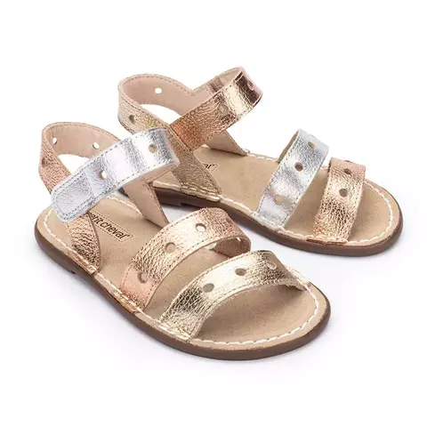 SANDÁLIA AQUARELA COBRE ARGENT DORE - PETIT CHEVAL - comprar online