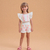 CONJUNTO INFANTIL FEMININO BRANCO CELEBRATION - PETIT CHERIE