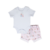 CONJUNTO BEBÊ BLUSA E SHORT SARUEL MAMÃE COELHA - BIBE