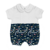 ROMPER BEBÊ MASCULINO BANHO SOL RETRÔ - BIBE