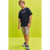 CONJUNTO INFANTIL MASCULINO CAMISETA E BERMUDA NYLON - JOHNNY FOX