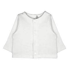 CASACO BEBÊ BÁSICO LISO BRANCO - BIBE