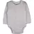 BODY BEBÊ BÁSICO MANGA LONGA ABERTO FRENTE BRANCO - BIBE