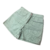 SHORTS SAIA INFANTIL FEMININO VERDE MUSGO - HERING KIDS