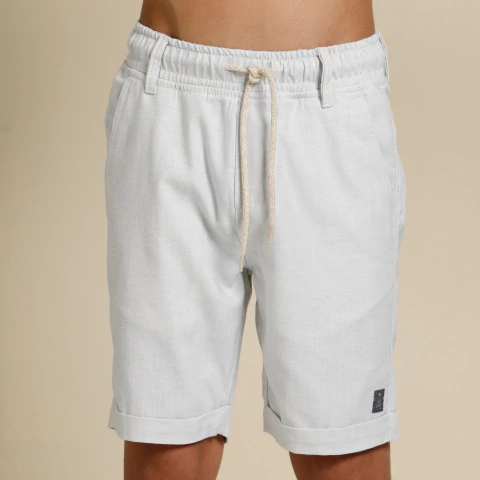 BERMUDA INFANTIL MASCULINA ALGODÃO RESORT - BANANA DANGER