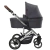 CARRINHO COMO 4 - LINHA DIAMOND/ASPHALT (MOISÉS + BEBÊ CONFORTO + ADAPTADOR + BOLSA) – ABC DESIGN - Vida Sapeca