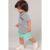 CONJUNTO BEBÊ CAMISA POLO E BERMUDA - JOHNNY FOX na internet