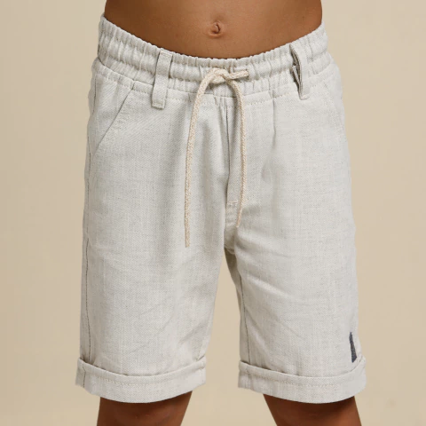 BERMUDA TEEN MASCULINA ALGODÃO RESORT - BANANA DANGER