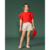 CONJUNTO TEEN BLUSA MALHA SHORT TECIDO CRIMSON - BUGBEE - comprar online
