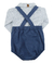 JARDINEIRA BEBÊ MASCULINO COM BODY VOYAGE - GROW UP - Vida Sapeca
