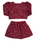 CONJUNTO INFANTIL COSE BELLE VERMELHO - GROW UP