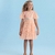 VESTIDO INFANTIL DE FESTA SALMÃO TULE BORDADO - PETIT CHERIE