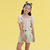 CONJUNTO INFANTIL VERÃO ALFAIATARIA E ELASTÉX - PETIT CHERIE