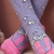 MEIA 3/4 INFANTIL FEMININA PIPOCA - MON SUCRÉ - comprar online