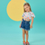 CONJUNTO INFANTIL FEMININO NEW NAVE JEANS - MON SUCRÉ