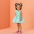 VESTIDO INFANTIL POÁ COLORIDO - MON SUCRÉ