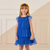 VESTIDO INFANTIL TULE AZUL ROYAL - MON SUCRÉ