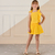 CONJUNTO INFANTIL FEMININO AMARELO - MON SUCRÉ