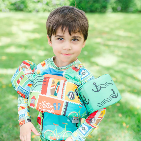 BOIA COLETE FÉRIAS DE VERÃO B2 - 14-25KG - PANDA POOL - comprar online