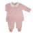 MACACÃO BABY FEMININO COM FURINHOS - NORUEGA BABY