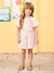 MACAQUINHO INFANTIL FEMININO XADREZ VICHY - ANIMÊ - comprar online