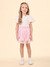 CONJUNTO INFANTIL FEMININO TULE ROSA - ANIMÊ - comprar online