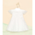 VESTIDO BEBÊ DE FESTA CLASSICOS BRANCO - PETIT CHERIE - comprar online